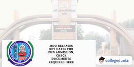 MDU PhD Admission